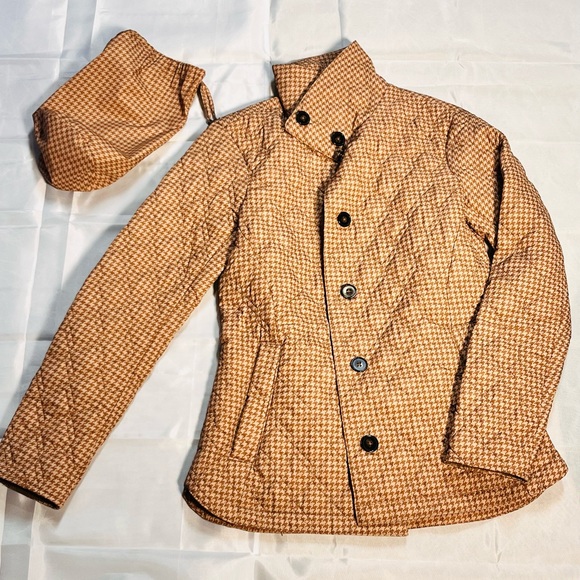 Lands End quilted spring fall jacket sz small - Picture 3 of 6